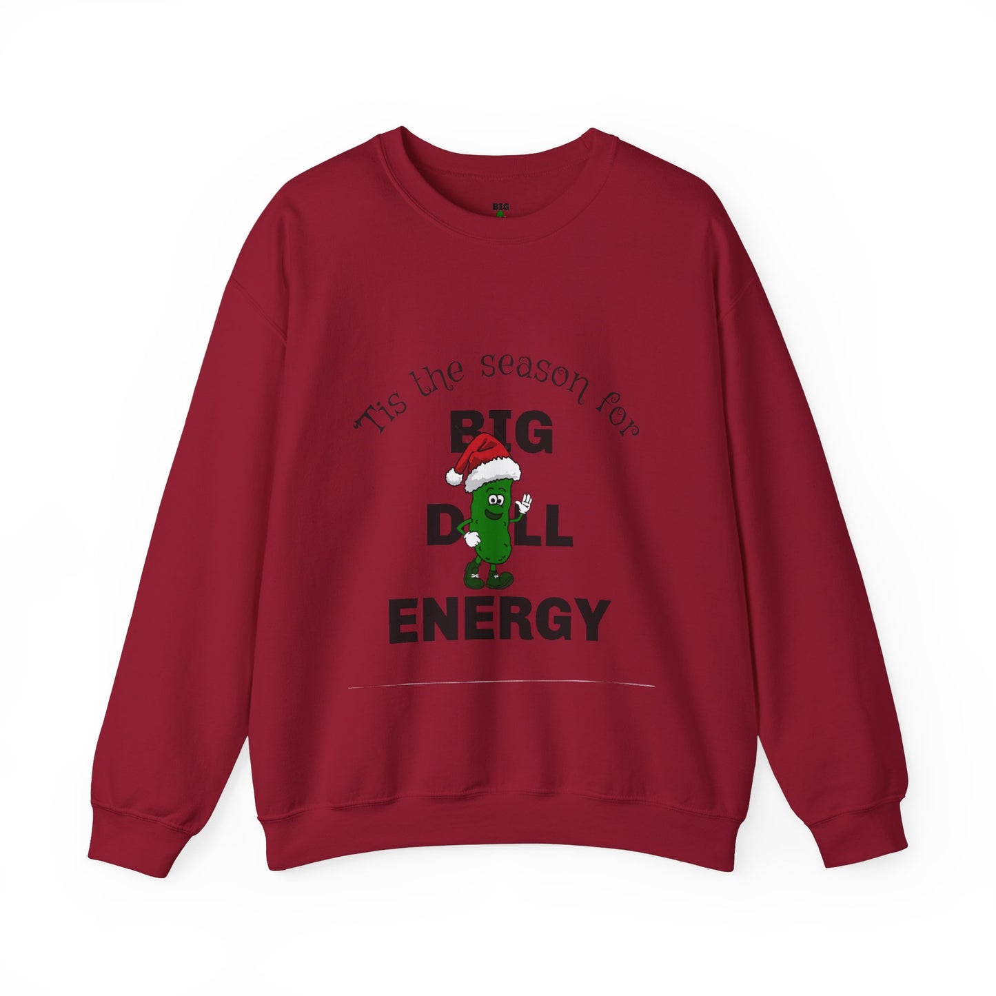 Santa Big Dill Energy - Unisex Crewneck Sweatshirt