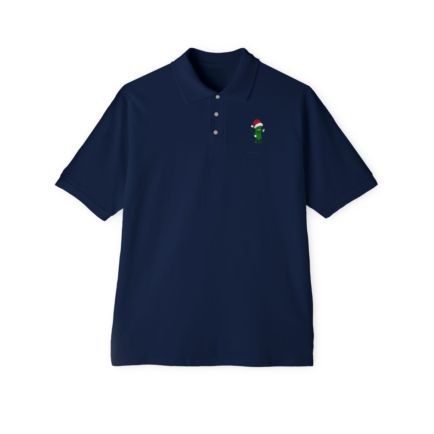 Santa Big Dill - Men's Piqué Polo