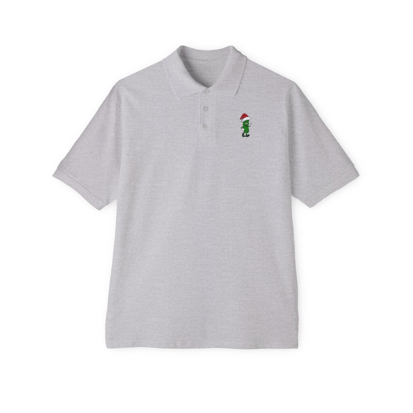 Santa Big Dill - Men's Piqué Polo