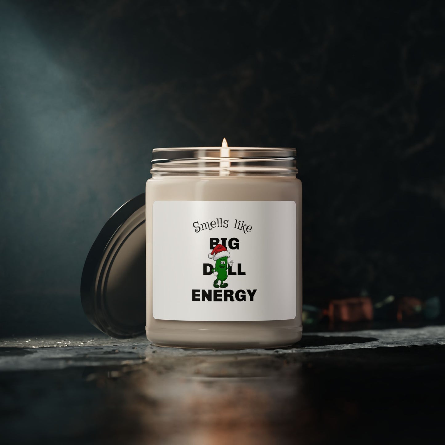 Santa Smells Like Big Dill Energy - Soy Candle, 9oz