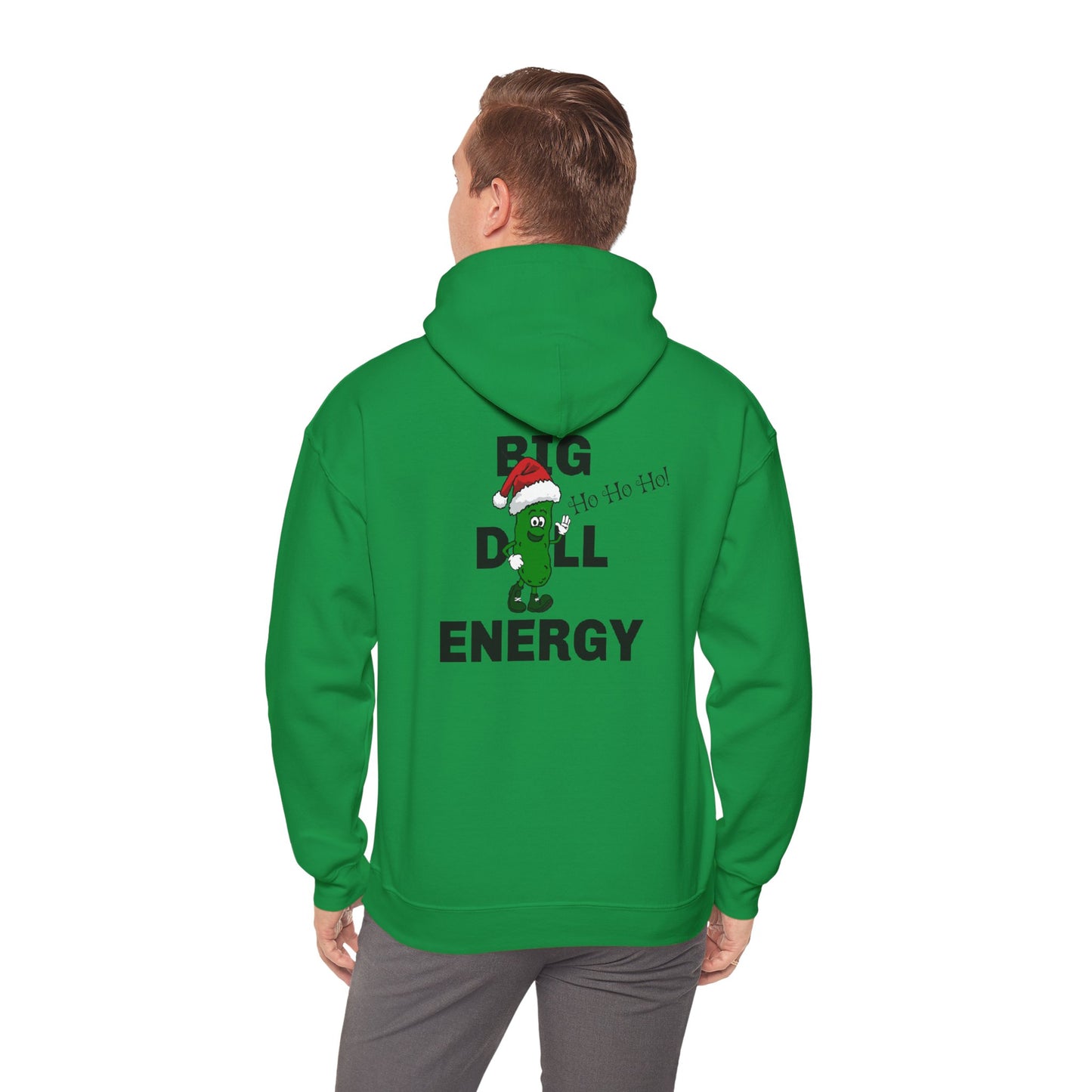 Santa Big Dill Energy - Unisex Hooded Sweatshirt