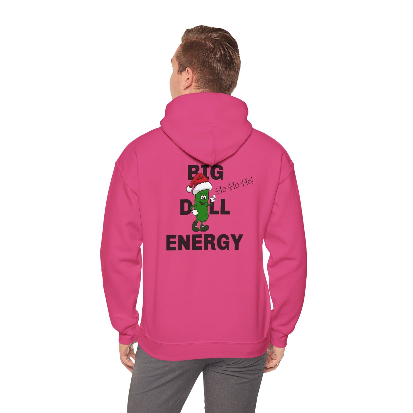 Santa Big Dill Energy - Unisex Hooded Sweatshirt