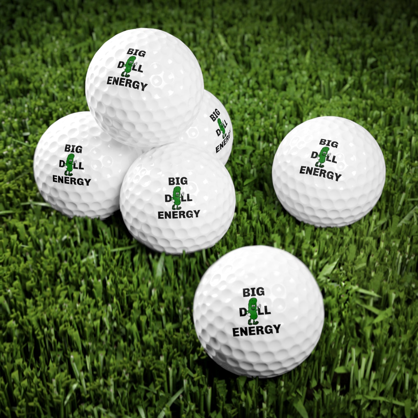 Big Dill Energy - Golf Balls, 6pcs