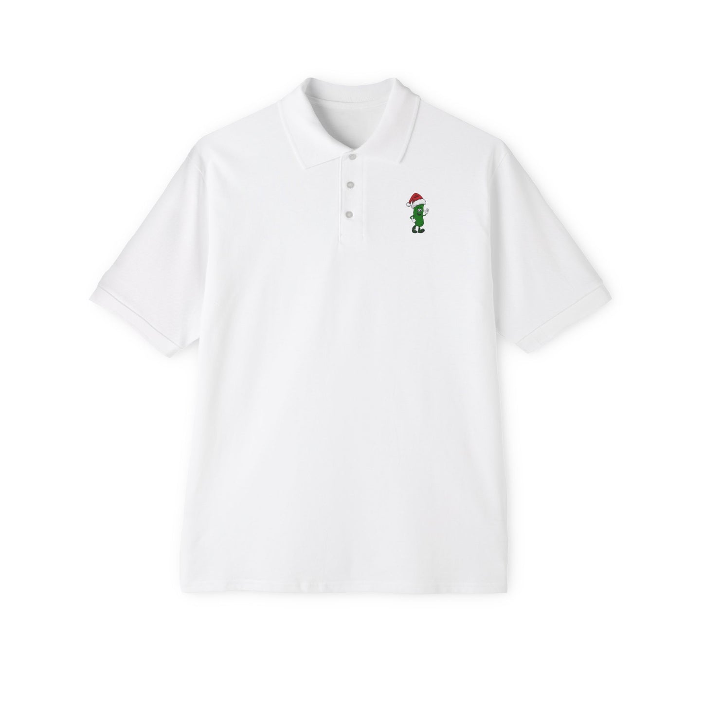 Santa Big Dill - Men's Piqué Polo